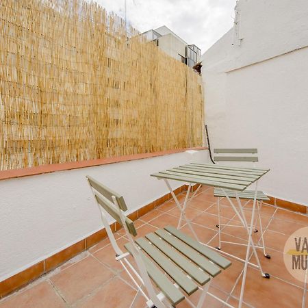 Atico Calle Silva Para 3Pax Con Terraza Esquina Con Gran Via E2 Madrid Dış mekan fotoğraf