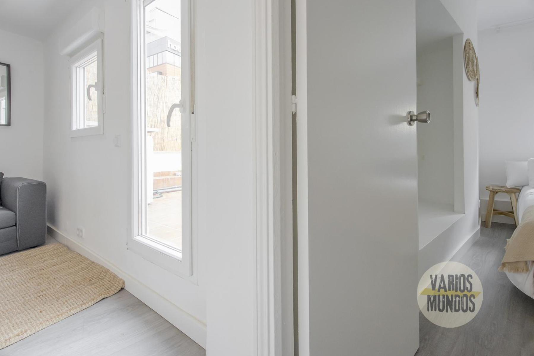 Atico Calle Silva Para 3Pax Con Terraza Esquina Con Gran Via E2 Madrid Dış mekan fotoğraf